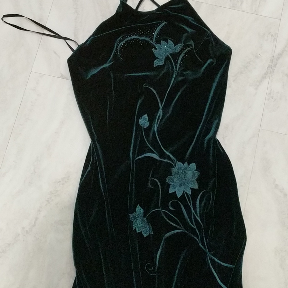 Reggio  Semi Formal Dress Dark Green